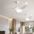 Flush Mount Ceiling Fan with Remote Control, 6-Speed DC Motor & Reversible Blades | ribuella
