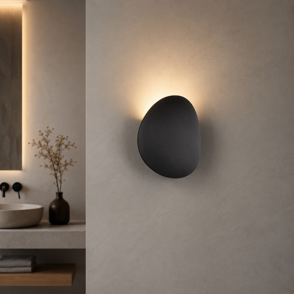 Modern Outdoor Wall Light Waterproof Aluminum Body Integrated LED 7W for Exterior Illumination | ribuella