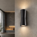 Modern Outdoor Wall Lantern Waterproof Metal and Acrylic LED Wall Light Fixture | ribuella