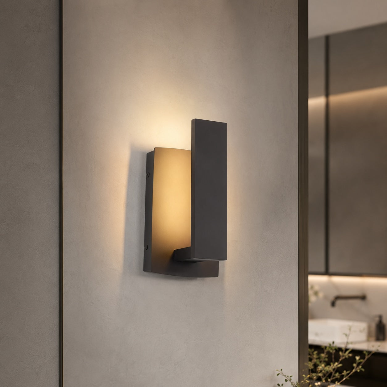 Modern Outdoor Wall Light Wall Mounted Weatherproof Aluminum LED Adjustable Design | ribuella
