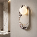Applique da parete moderna con illuminazione LED regolabile e marmo per ambienti contemporanei | ribuella