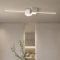 Modern Minimalist Flush Mount Ceiling Light LED Iron Acrylic Dimmable 3200 Lumens 32W 3000K-6000K | ribuella