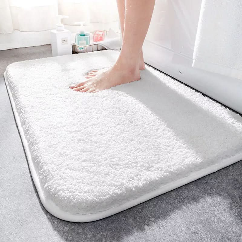 Nimbus Luxe Ultra Thick Bath Mat — Ultra Soft, Non Slip Backing