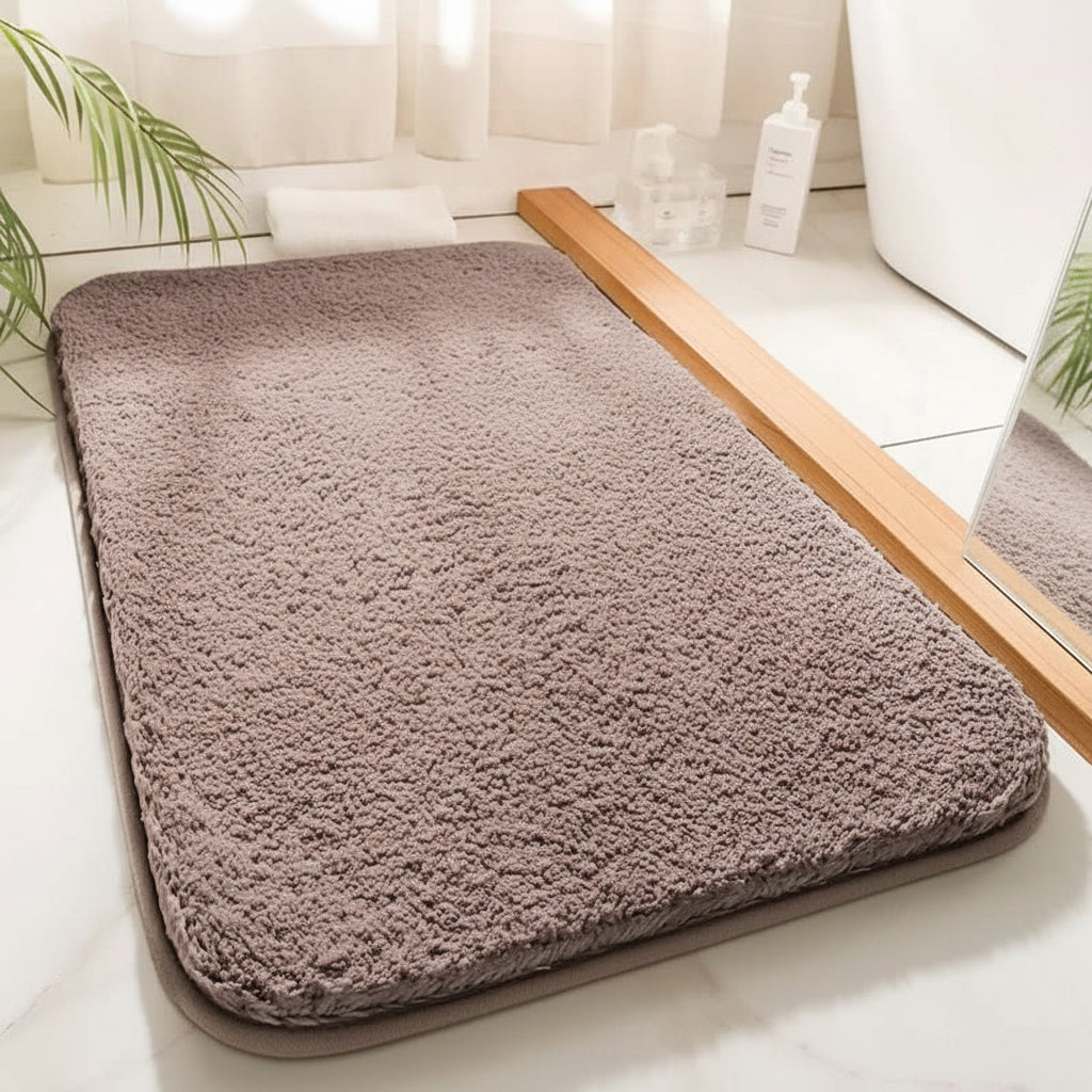 Supreme Comfort Microfiber Bath Mat for Everyday Use | ribuella