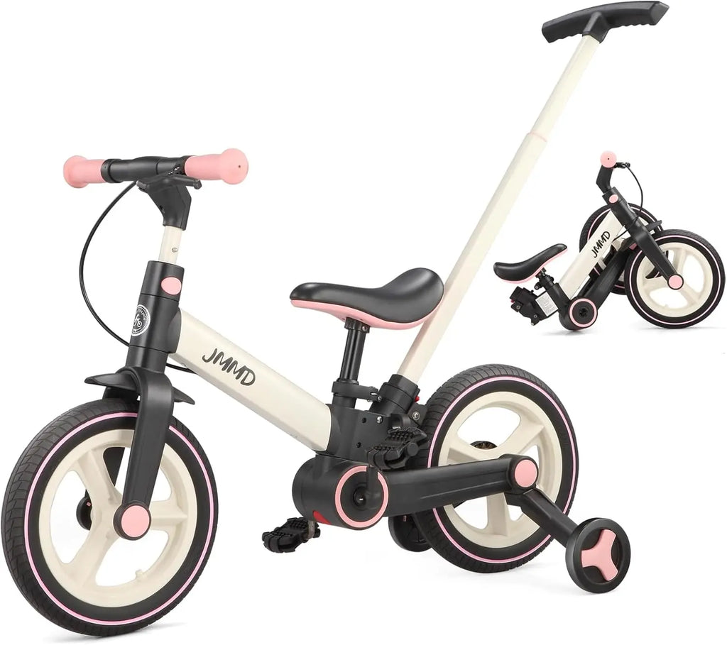 Porteur convertible RolliGo pour tout-petit, avec poignée de poussée et pédales