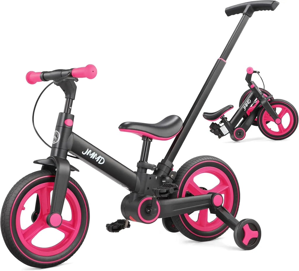 Porteur convertible RolliGo pour tout-petit, avec poignée de poussée et pédales