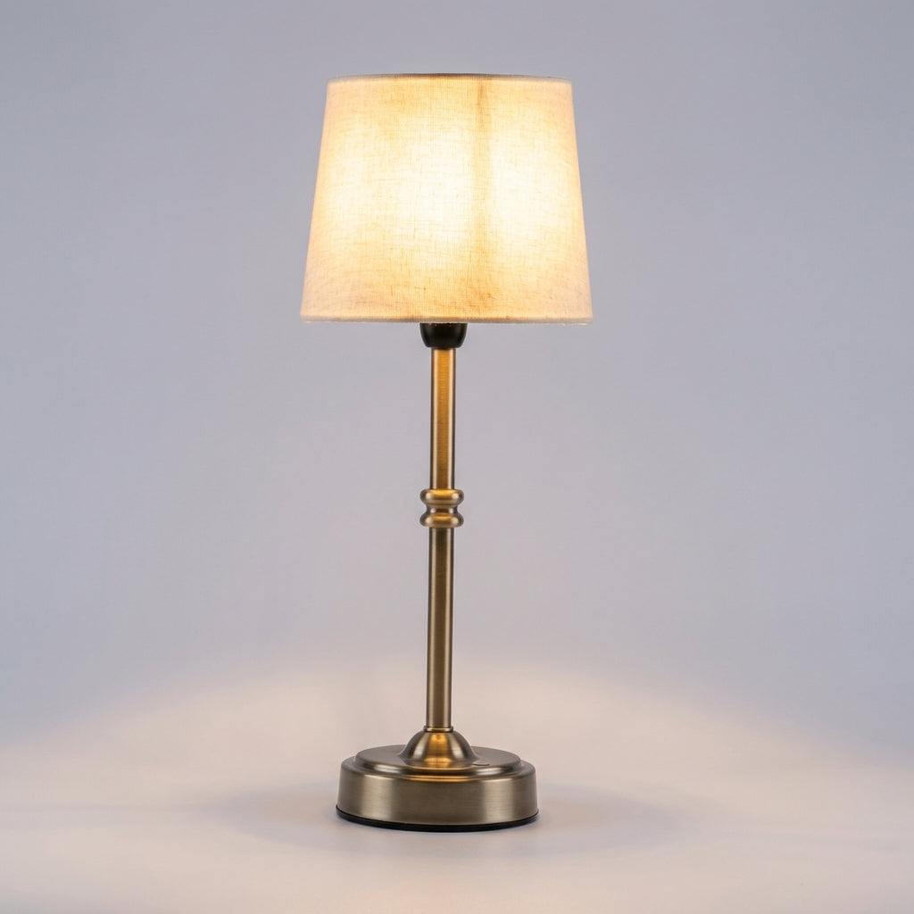 Clarenceo Cordless Retro LED Table Lamp With Warm Glow