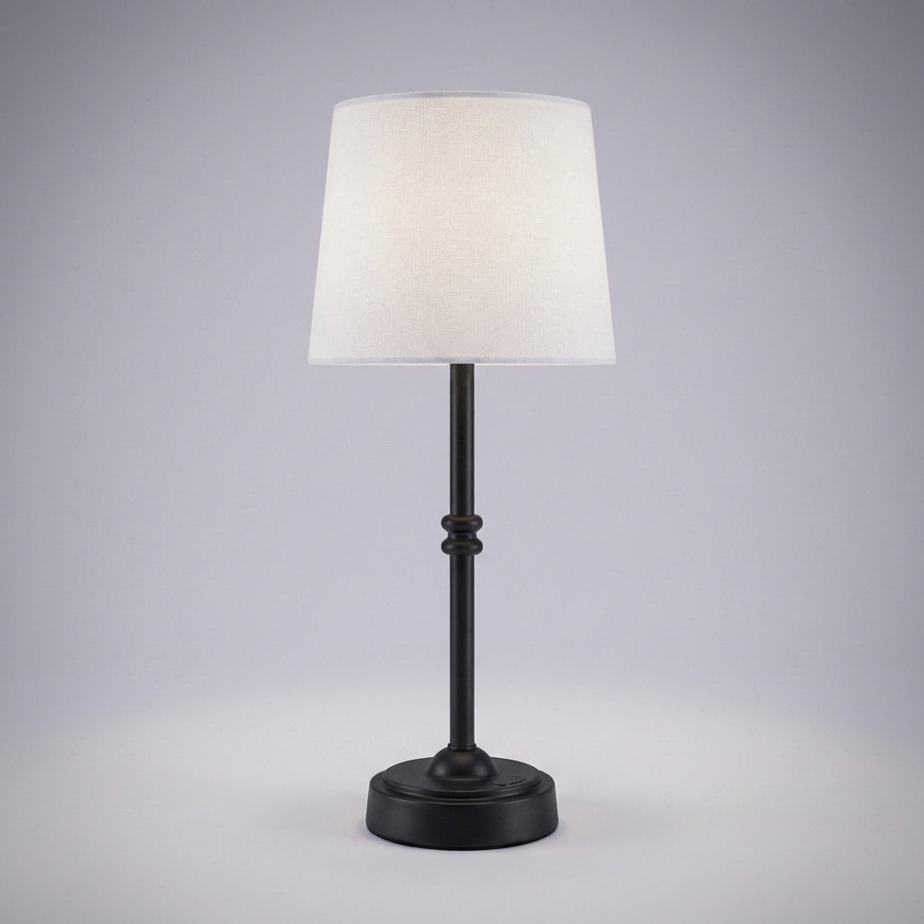 Clarenceo Cordless Retro LED Table Lamp With Warm Glow