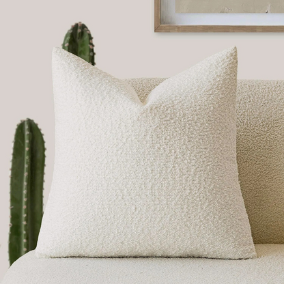 Textured Throw Pillow Case for Cozy Home Decor | ribuella