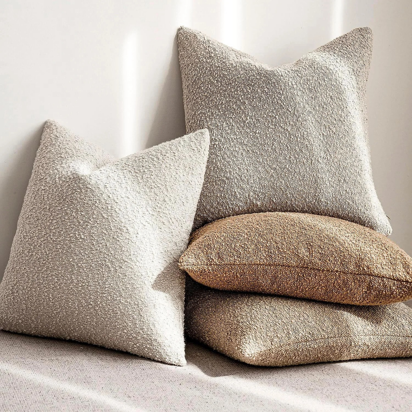 Textured Throw Pillow Case for Cozy Home Decor | ribuella