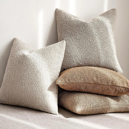 Textured Throw Pillow Case for Cozy Home Decor | ribuella