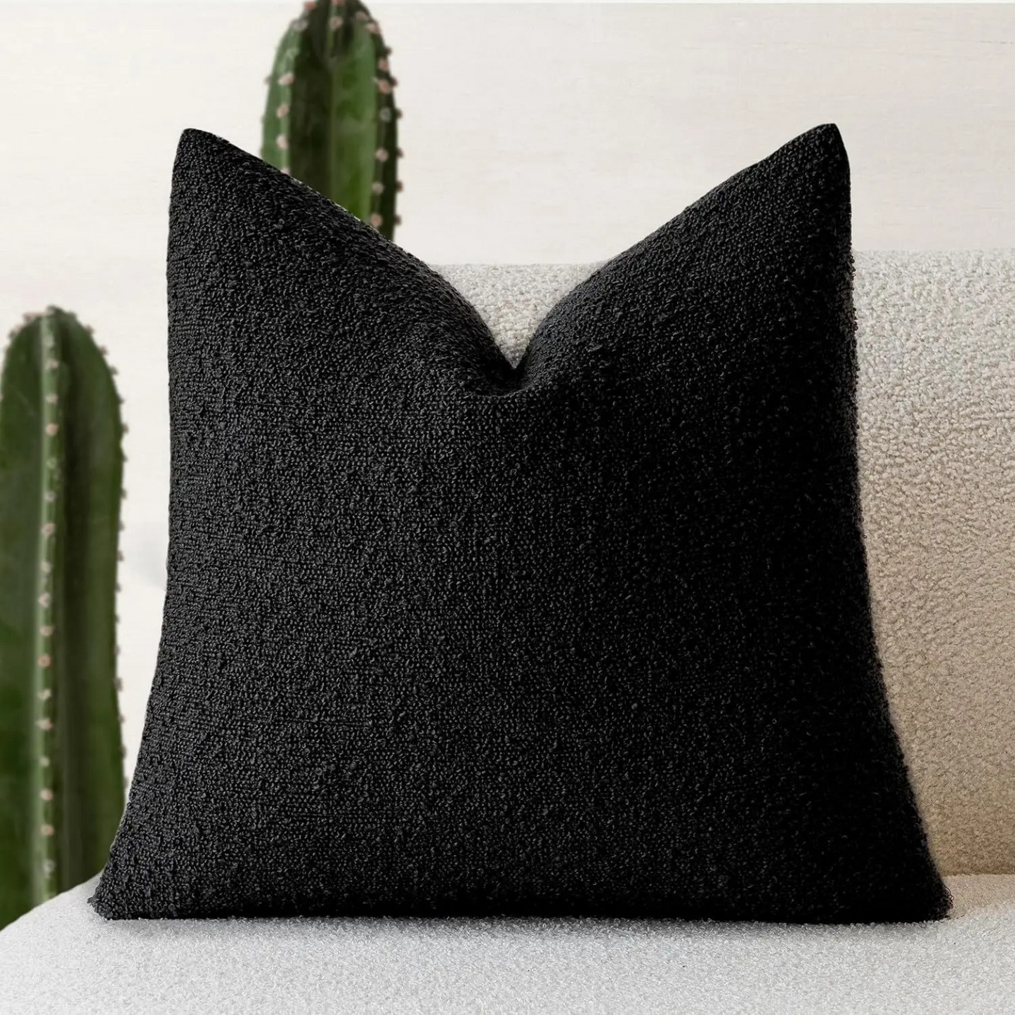 Textured Throw Pillow Case for Cozy Home Decor | ribuella