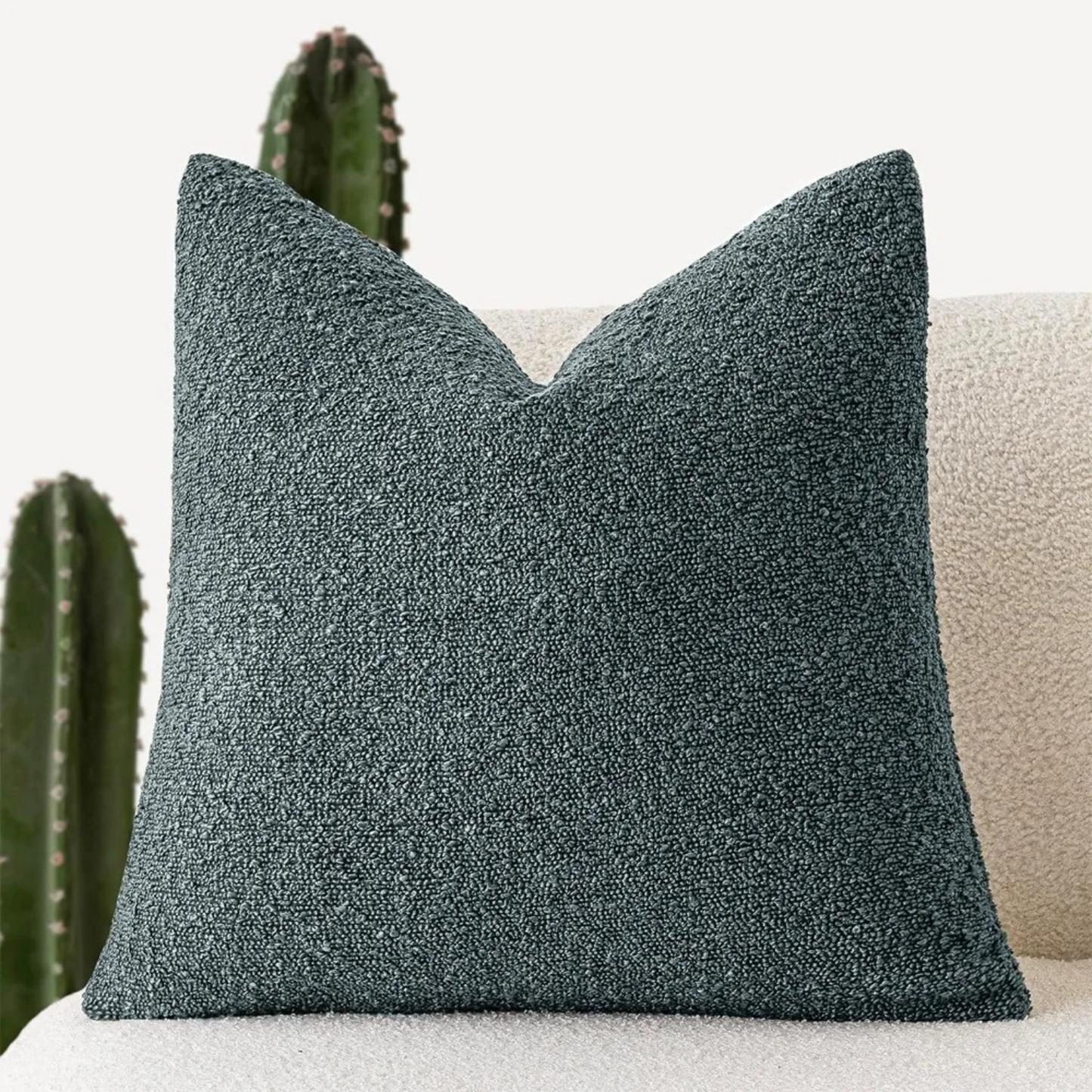 Textured Throw Pillow Case for Cozy Home Decor | ribuella