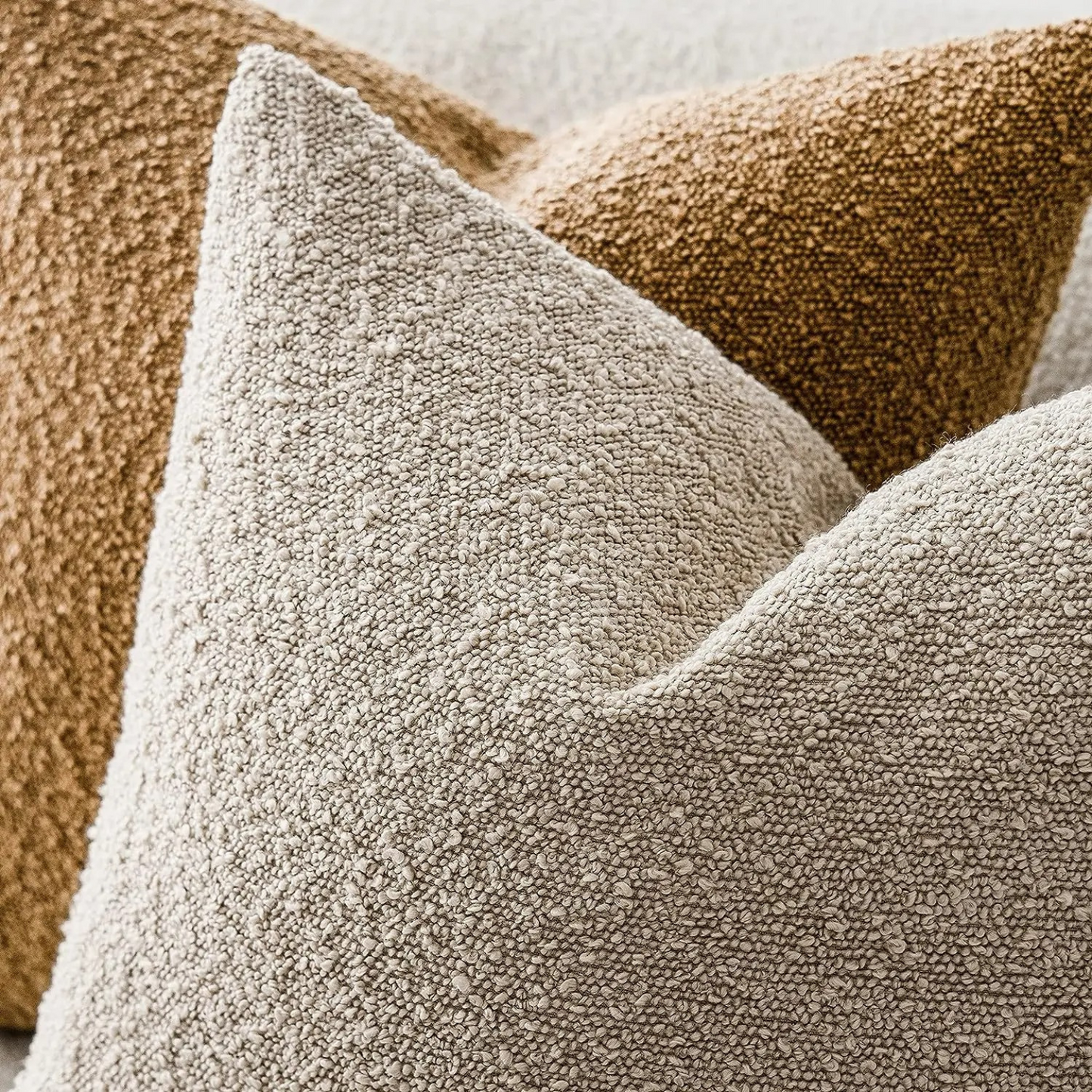 Textured Throw Pillow Case for Cozy Home Decor | ribuella