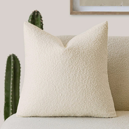 Textured Throw Pillow Case for Cozy Home Decor | ribuella