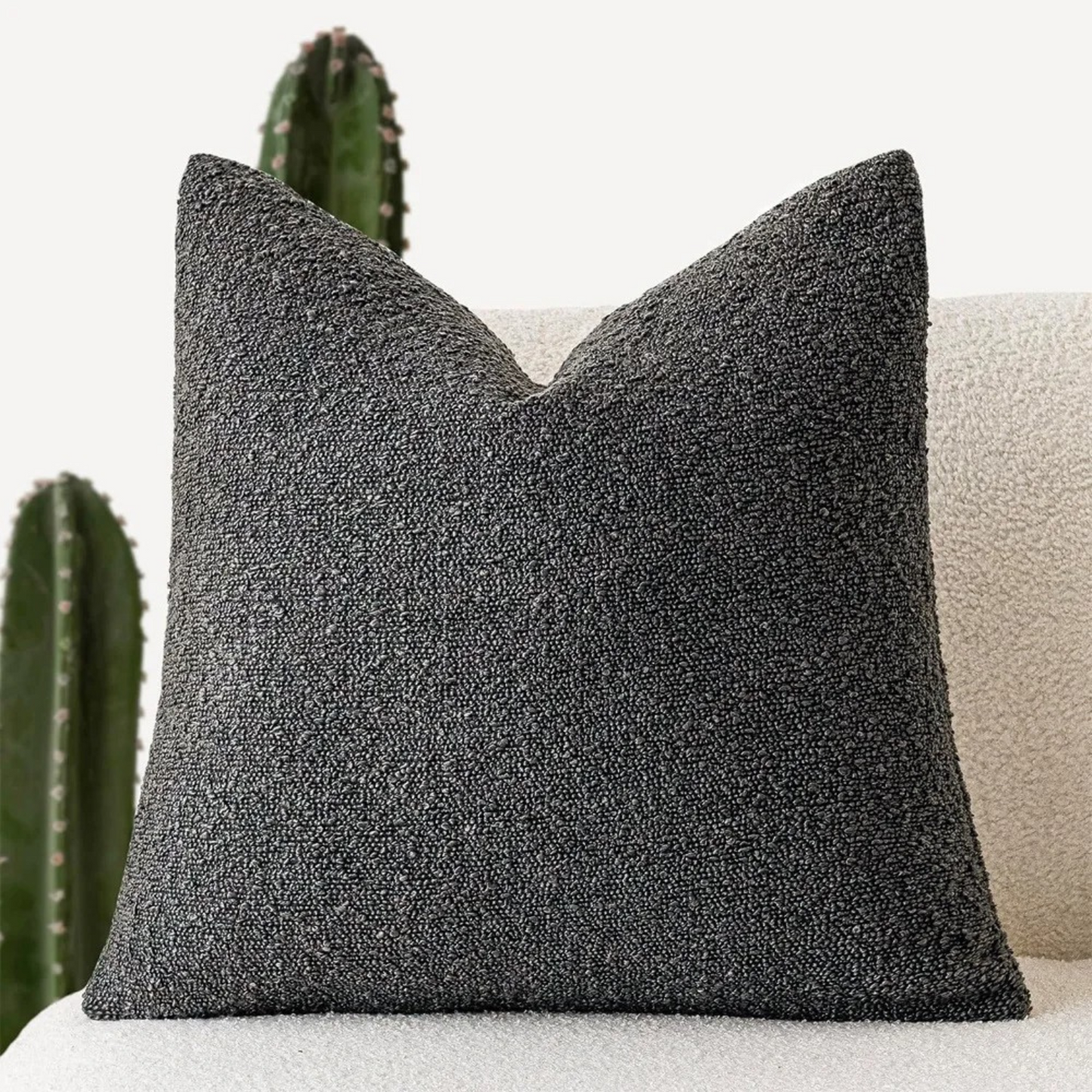 Textured Throw Pillow Case for Cozy Home Decor | ribuella
