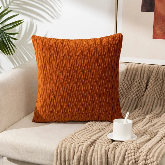 Stylish Square Cushion Cover 45 x 45 cm with Hidden Zipper | ribuella