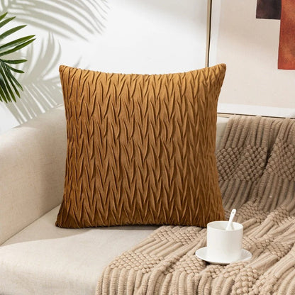 Stylish Square Cushion Cover 45 x 45 cm with Hidden Zipper | ribuella