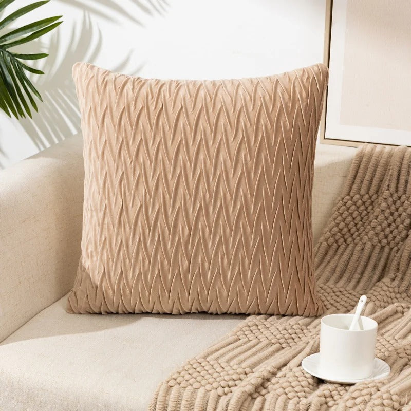 Stylish Square Cushion Cover 45 x 45 cm with Hidden Zipper | ribuella