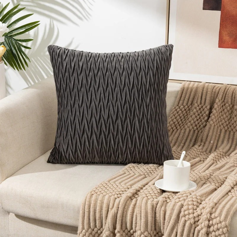 Stylish Square Cushion Cover 45 x 45 cm with Hidden Zipper | ribuella
