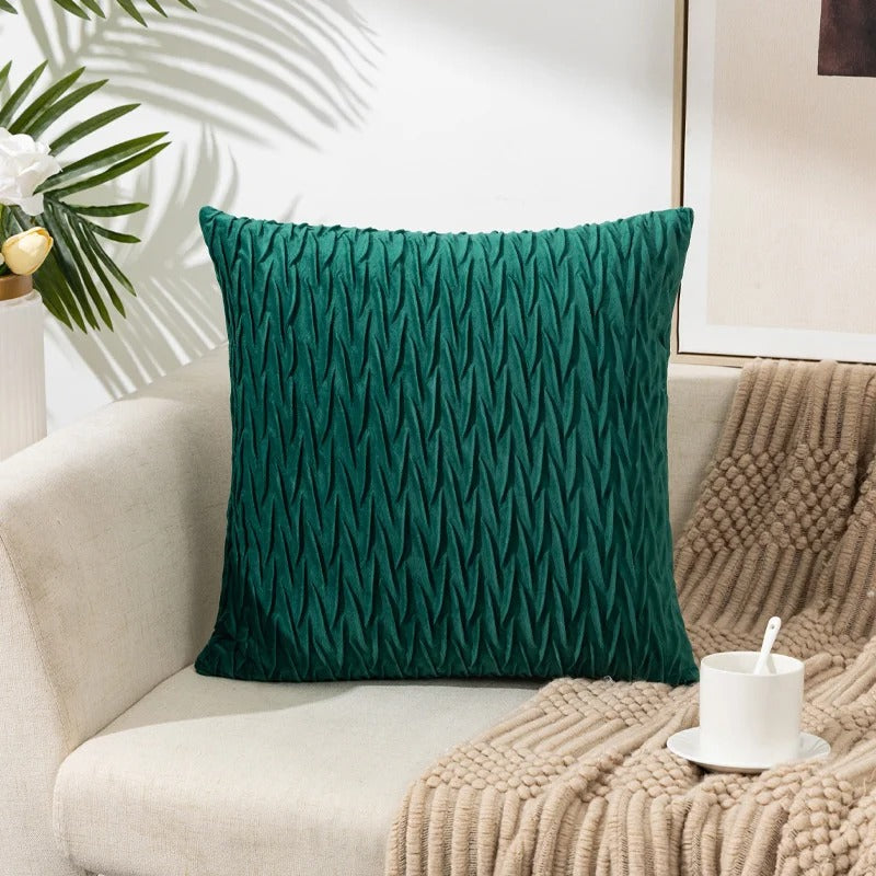 Stylish Square Cushion Cover 45 x 45 cm with Hidden Zipper | ribuella