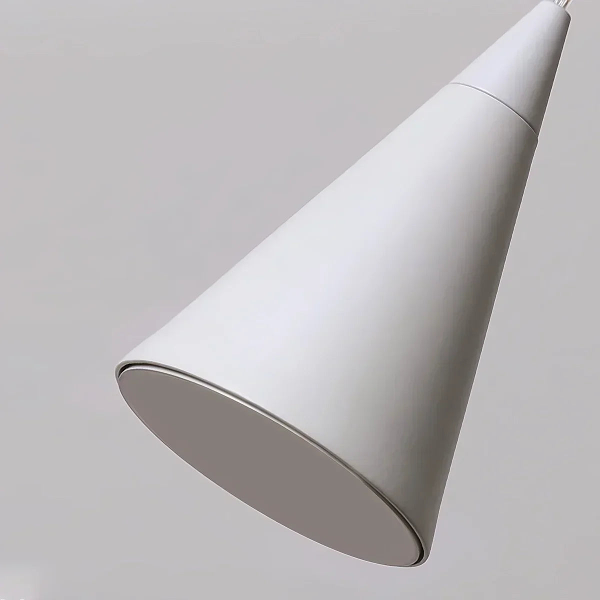 Lampadaire à suspension conique avec éclairage d’ambiance LED réglable de 3.5m