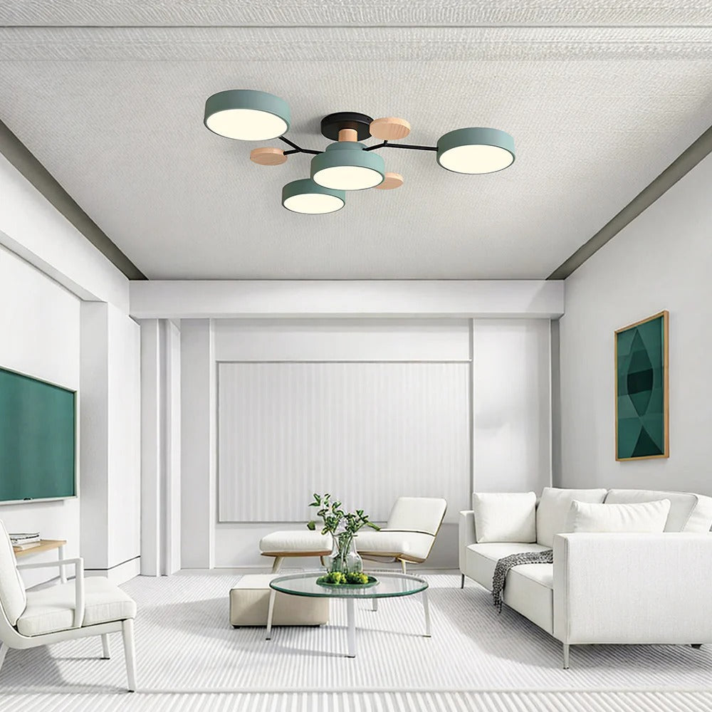 Flush Mount LED Ceiling Light — Streamlined Modern Silhouette