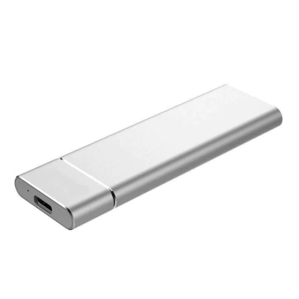 8 TB-os vékony, hordozható külső merevlemez, kompakt, nagy kapacitású tárhely