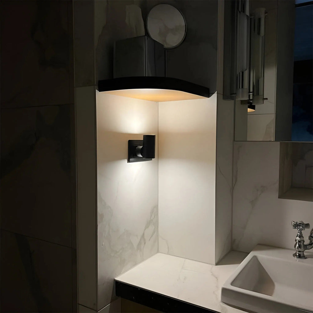 Luz nocturna LED regulable con control giratorio – Luz blanca cálida, enchufable | ribuella