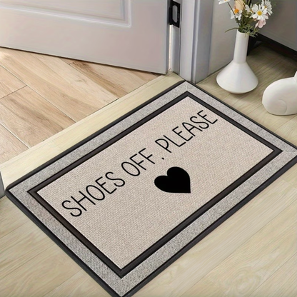 Stylish Indoor Welcome Mat with Non-Slip Backing | ribuella