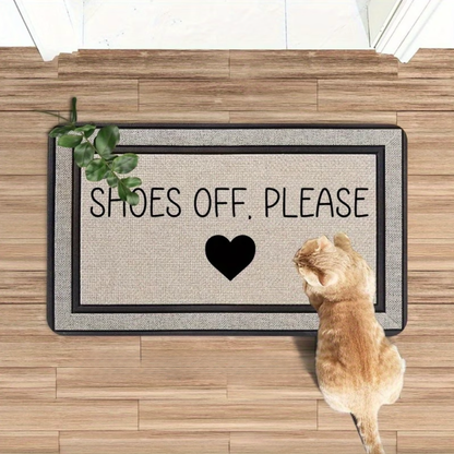 Stylish Indoor Welcome Mat with Non-Slip Backing | ribuella