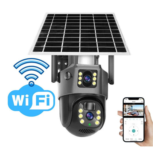 SunShield 4K Wireless Security Camera with 360° Coverage | ribuella