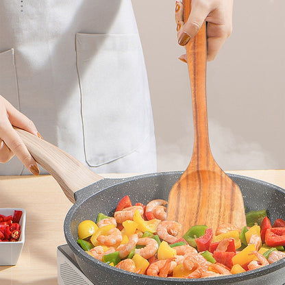 Sustainable Teak Wooden Cooking Utensil Collection | ribuella