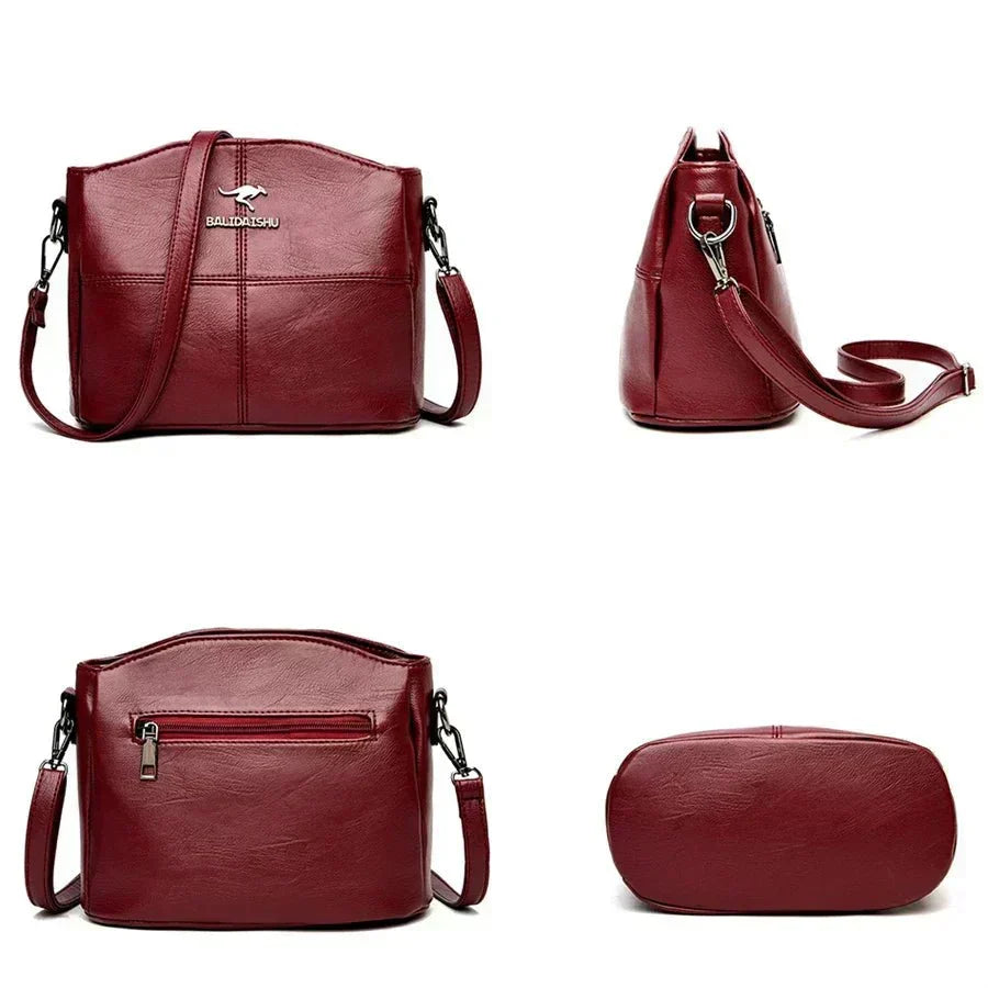 Stylish Leather Crossbody Bag for Effortless Everyday Use | ribuella