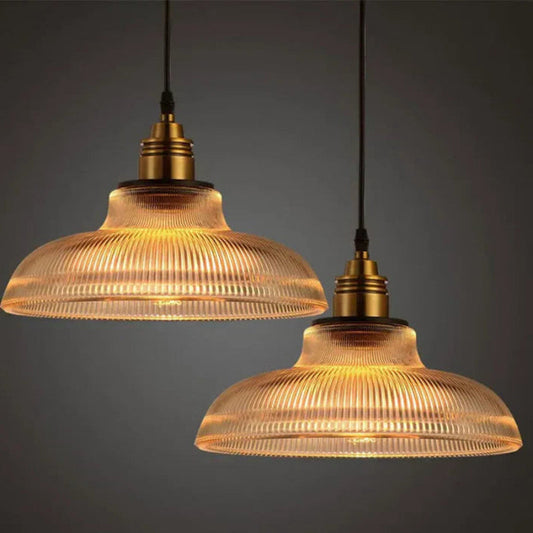 Stylish Adjustable Glass Pendant Light for Modern Spaces | ribuella