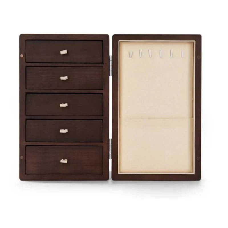 Stylish Multi-Layer Wooden Jewelry Organizer Box | ribuella