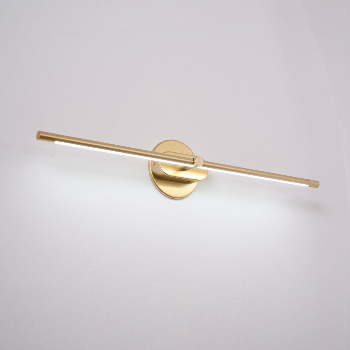Lampada da parete lineare ricaricabile Flano — sensore touch USB