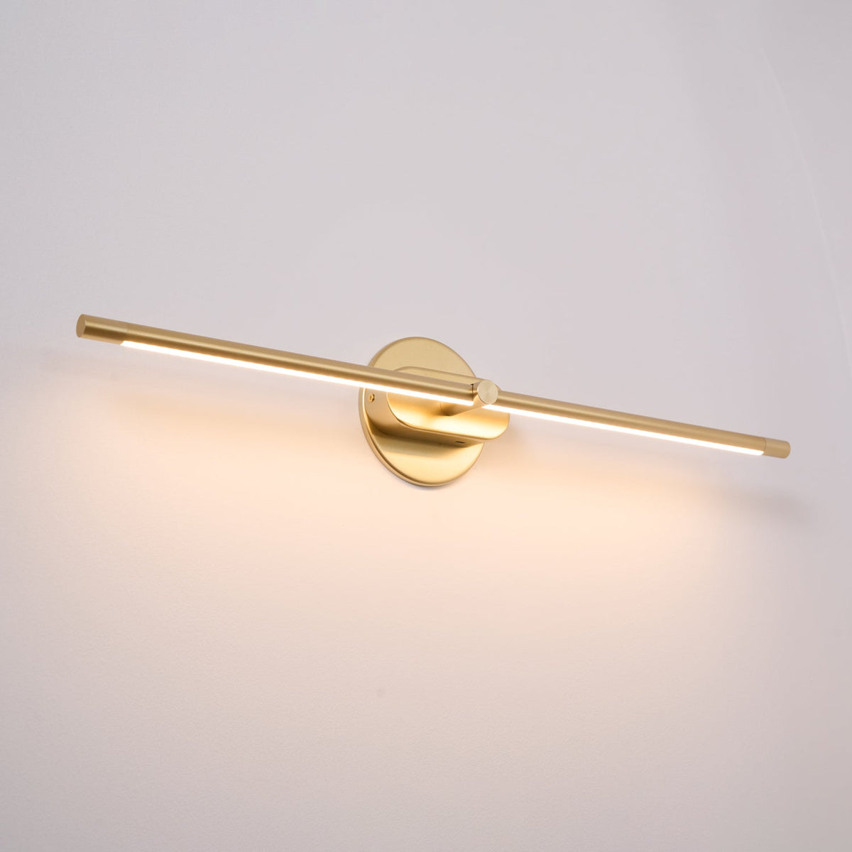 Lampada da parete lineare ricaricabile Flano — sensore touch USB
