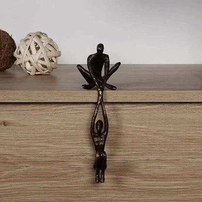 Timeless Connection Figurine - Elegant Couple Sculpture for Home | ribuella