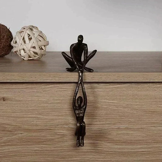 Timeless Connection Figurine - Elegant Couple Sculpture for Home | ribuella