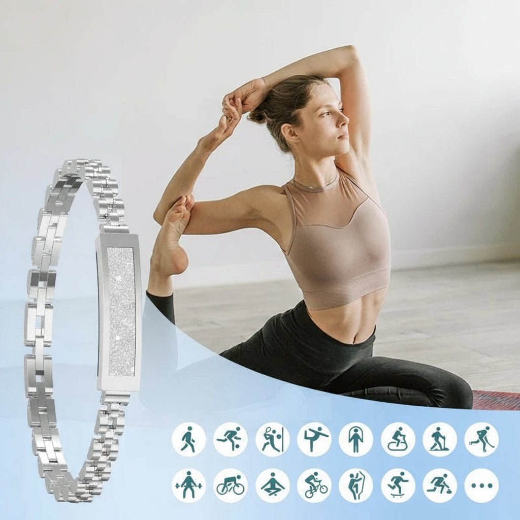 LumaTrack Women's Smart Bracelet — Multi-Sport Fitness Tracker