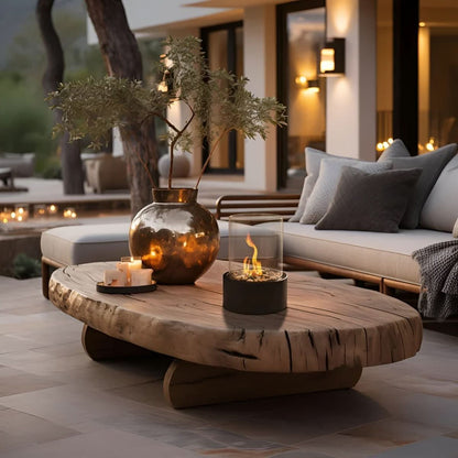 Tabletop Fireplace for Ambient Lighting – Portable Clean-Burning Design | ribuella