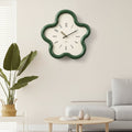 Horloge murale à pendule PetalGlow avec fleur 3D silencieuse de 39 cm