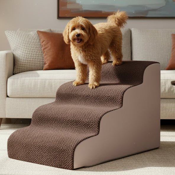NovaStep High Density Foam Dog Stair Steps For Sofas And Beds