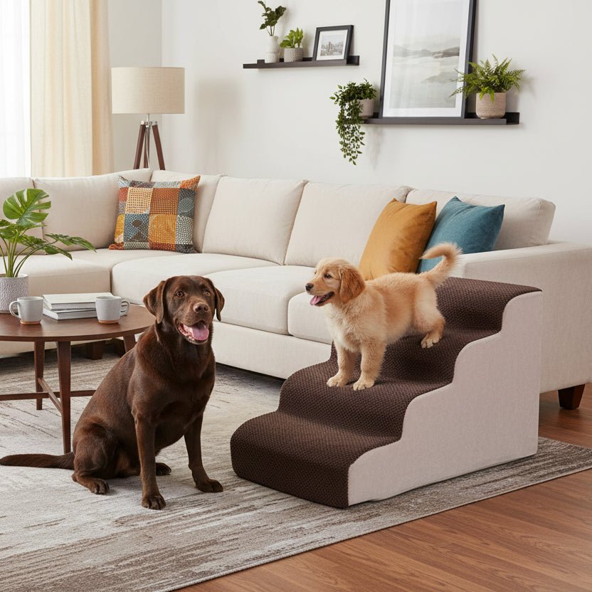 Escadas para cães NovaStep em espuma de alta densidade, para sofás e camas