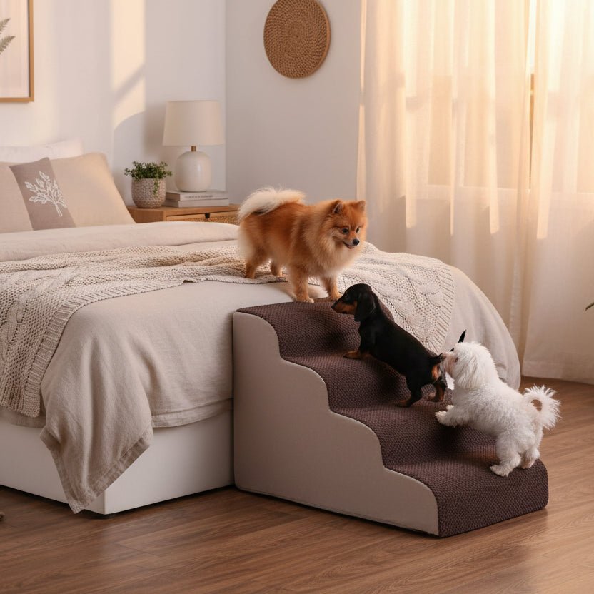 NovaStep High Density Foam Dog Stair Steps For Sofas And Beds