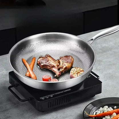 Titanium Chef's Non-Stick Skillet for Effortless Cooking | ribuella