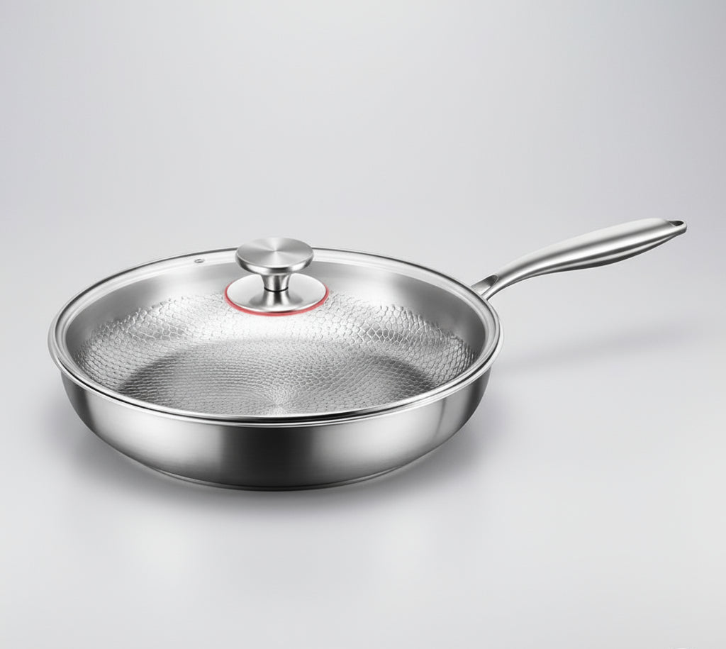 Titanium Chef's Non-Stick Skillet for Effortless Cooking | ribuella
