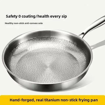 Titanium Chef's Non-Stick Skillet for Effortless Cooking | ribuella