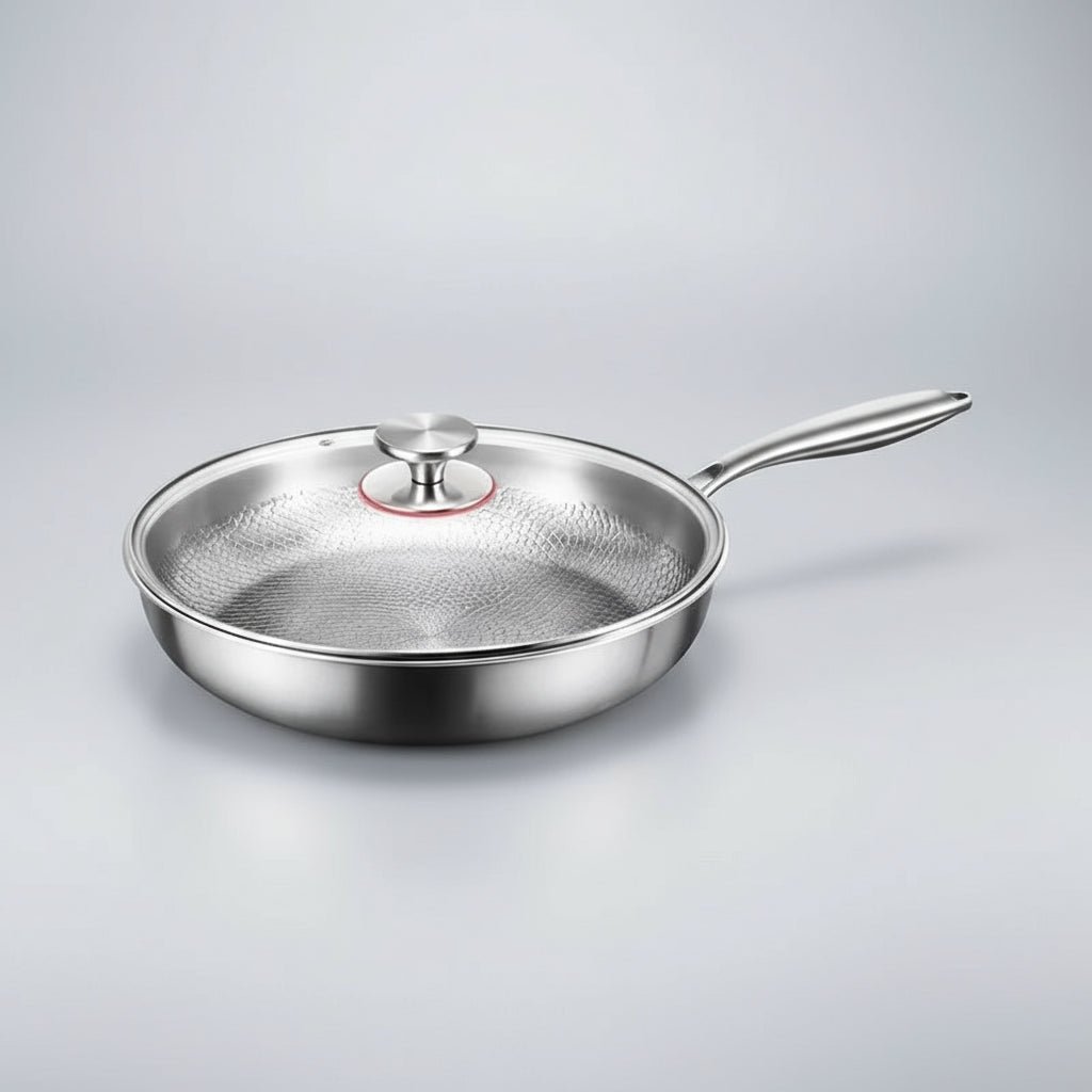 Titanium Chef's Non-Stick Skillet for Effortless Cooking | ribuella